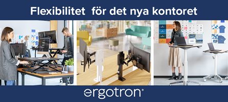 Ergonomi på den hybrida arbetsplatsen